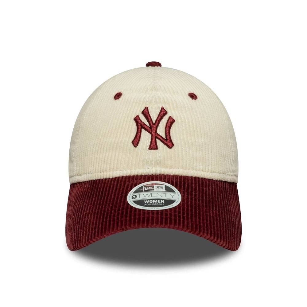 NEW ERA WMNS BLOCK CORD 9TWENTY NEW YORK YANKEES ADJUSTABLE CAP