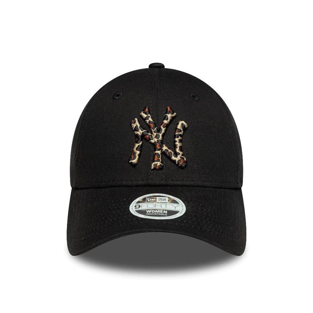 NEW ERA WMNS LEOPARD INFILL 9FORTY NEW YORK YANKEES ADJUSTABLE CAP