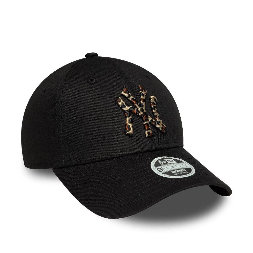 NEW ERA WMNS LEOPARD INFILL 9FORTY NEW YORK YANKEES ADJUSTABLE CAP