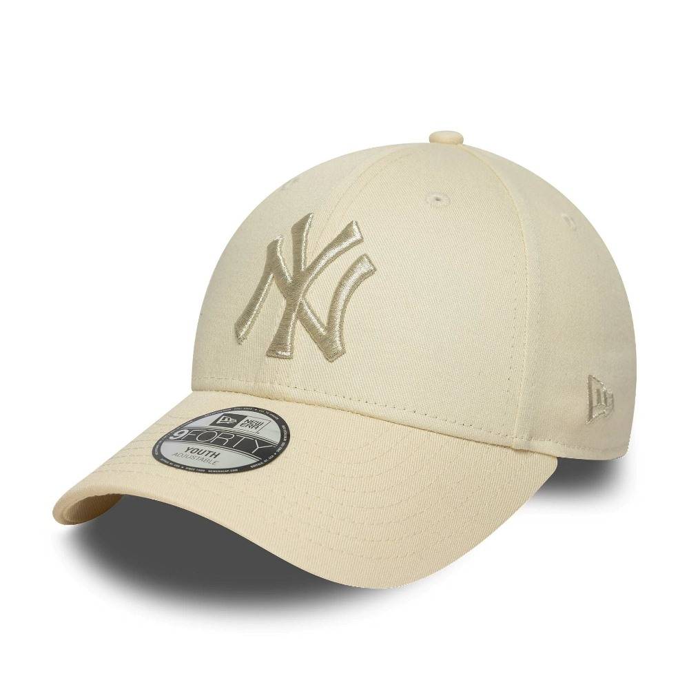NEW ERA CHILD/YOUTH METALLIC 9FORTY NEW YORK YANKEES ADJUSTABLE CAP