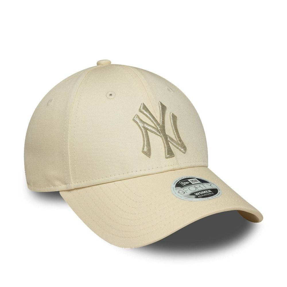 NEW ERA WMNS METALLIC LOGO 9FORTY NEW YORK YANKEES ADJUSTABLE CAP