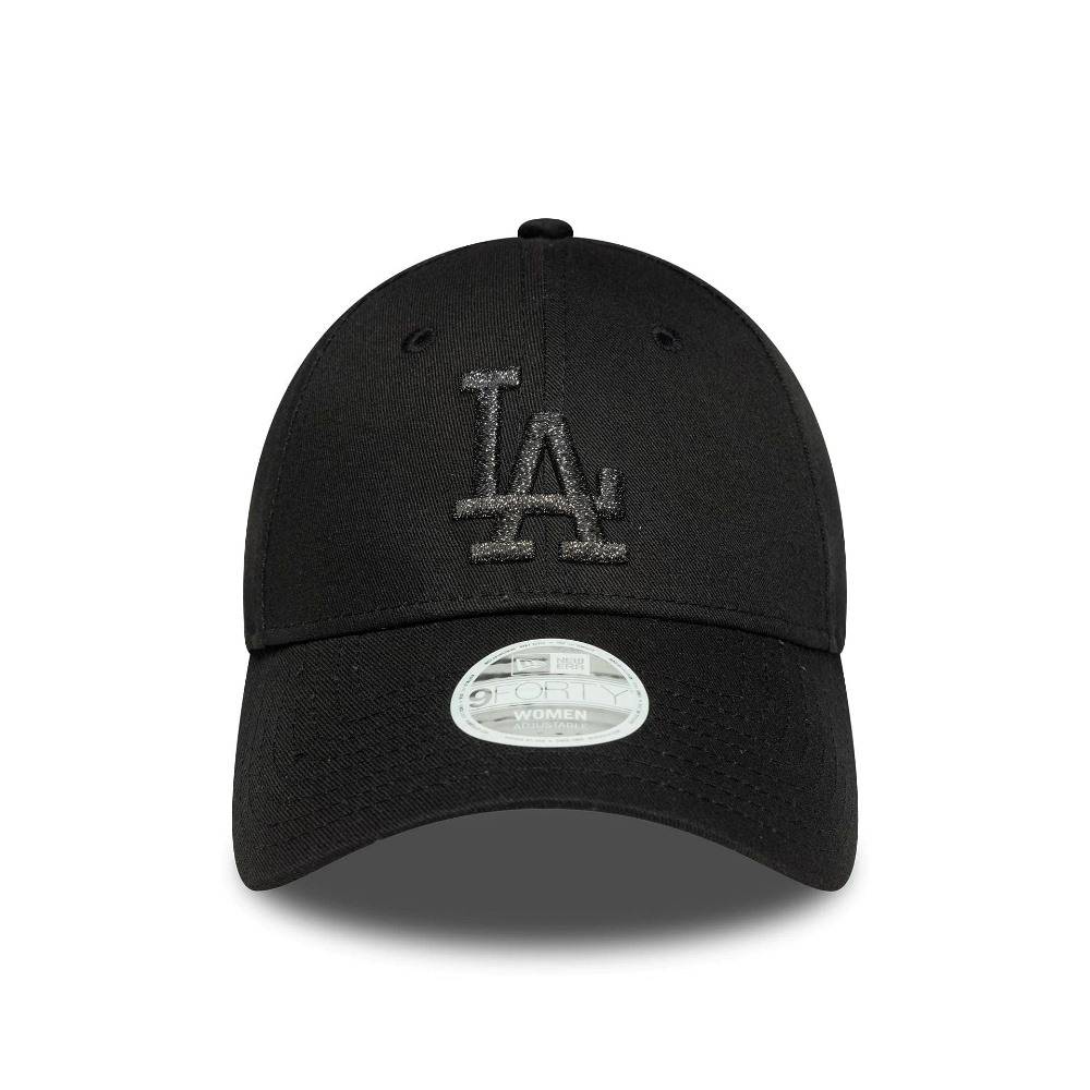 NEW ERA WMNS METALLIC LOGO 9FORTY LOS ANGELES DODGERS ADJUSTABLE CAP