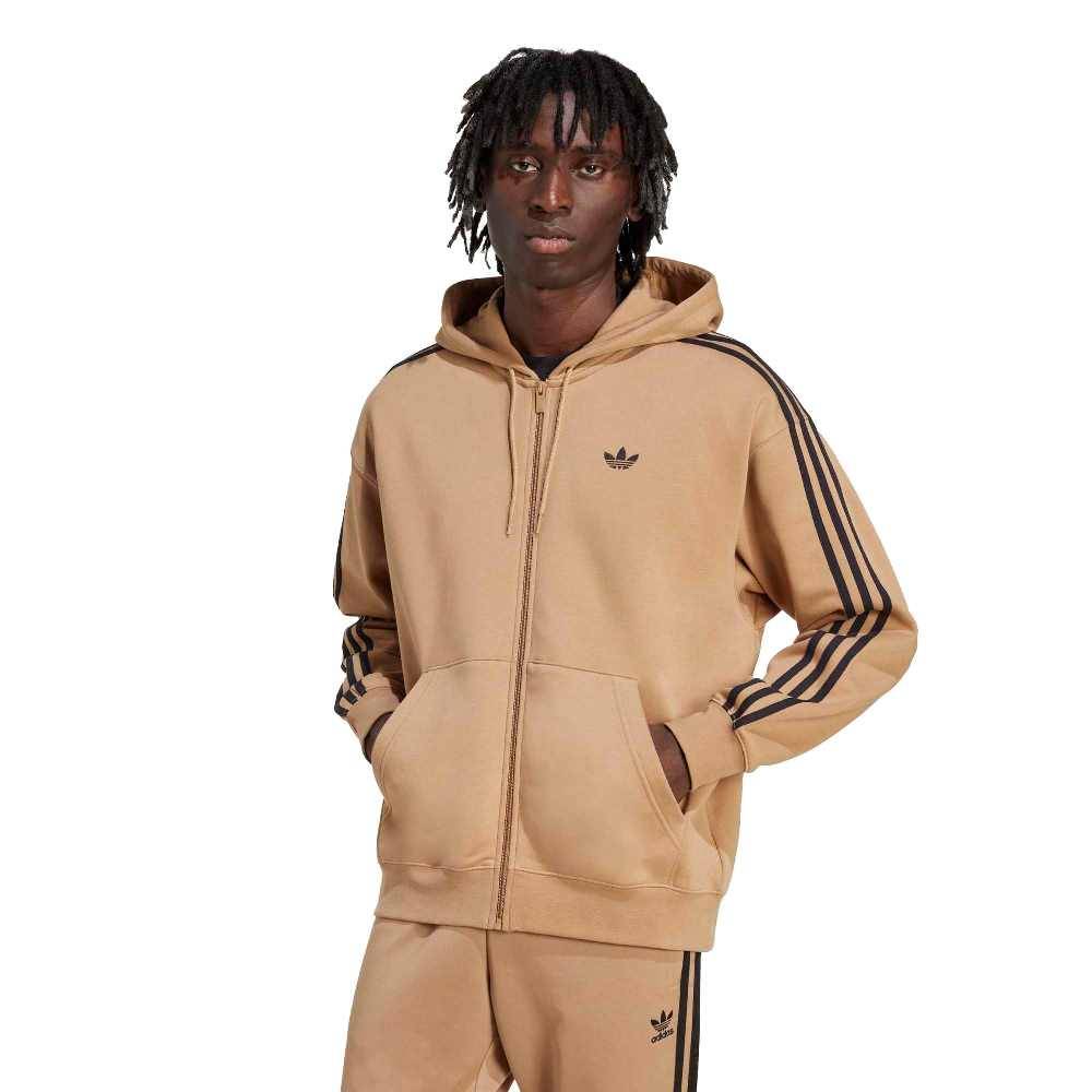 ☆Rest & Recreation☆ COLORATION FLEECE HOOD ZIPUP KHAKI ☆Rest & Recreation☆ COLORATION FLEECE HOOD ZIPUP KHAKI