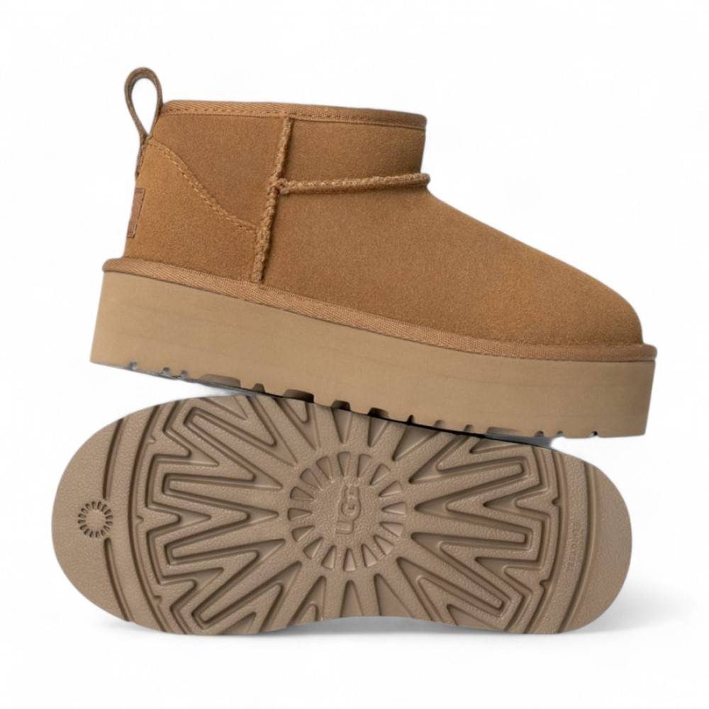 UGG CLASSIC ULTRA MINI PLATFORM KIDS BOOT