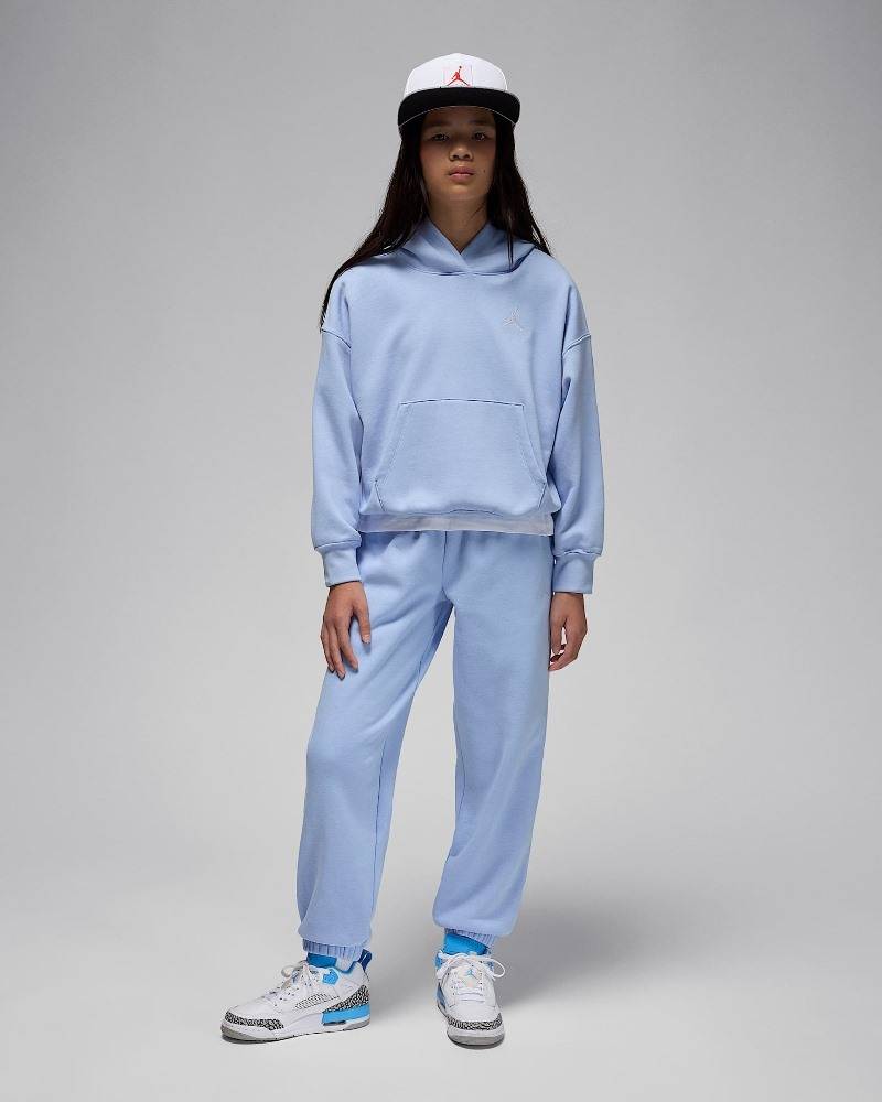 NIKE JORDAN GIRLS WJ BRKN FLC PO HOODIE