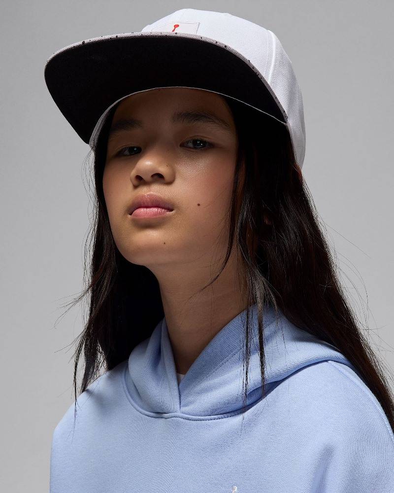 NIKE JORDAN GIRLS WJ BRKN FLC PO HOODIE