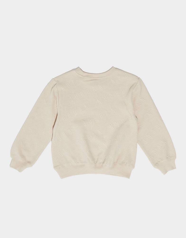 NIKE JORDAN INFANT MJ HBR BUBBLE KNIT CREW SE