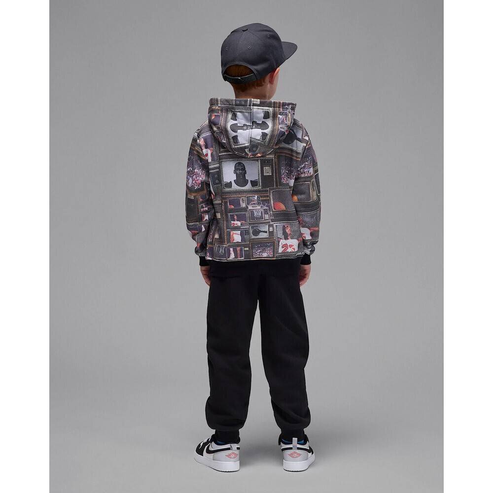 NIKE JORDAN LITTLE BOYS MJ BROOKLYN AOP FLC SET