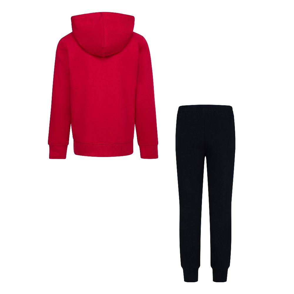 NIKE JORDAN LITTLE KIDS MJ BRKLYN FLC FZ HOODIE SET