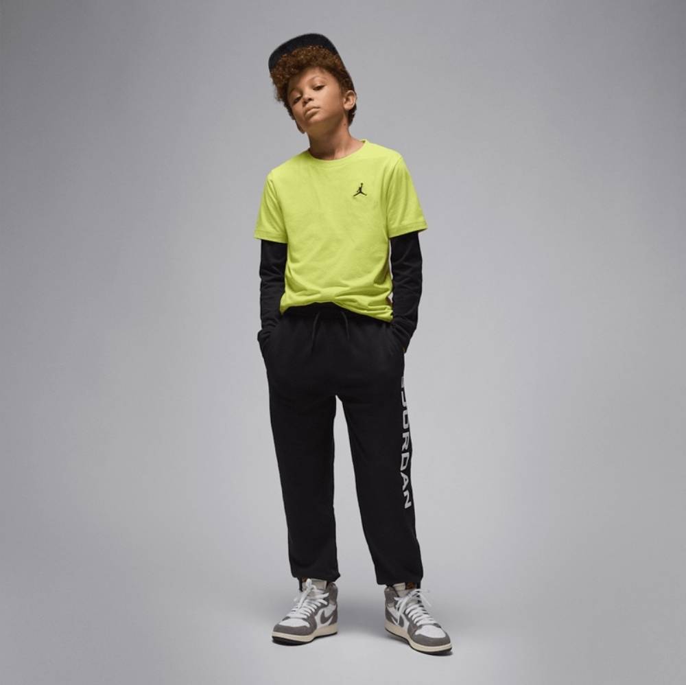 NIKE JORDAN BOYS MJ ESS FLC BASELINE PANT