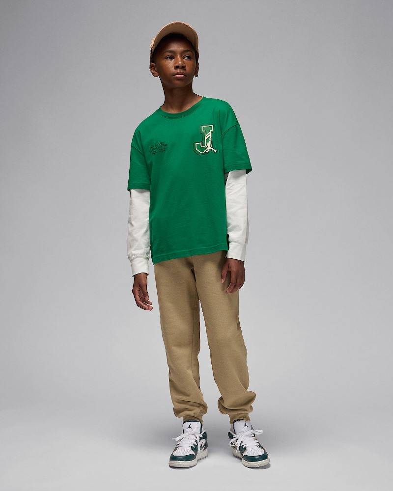 NIKE JORDAN BOYS MJ BRKLN FLC PANT