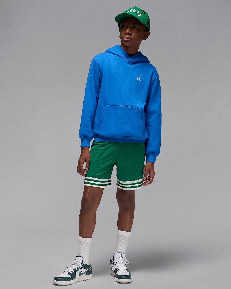 NIKE JORDAN BOYS MJ BRKLN FLC PO HOODIE