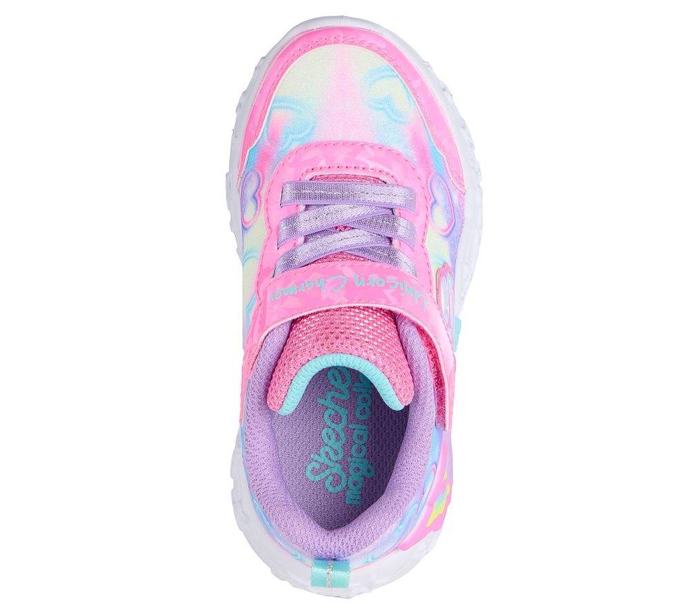 SKECHERS S-LIGHTS: UNICORN CHARMER - LIL HEART SPARKLES