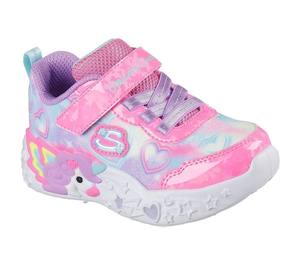 SKECHERS S-LIGHTS: UNICORN CHARMER - LIL HEART SPARKLES