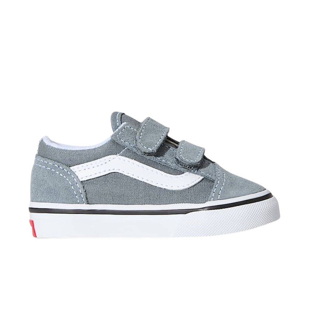 VANS TODDLER OLD SKOOL VELCRO SHOES (1-4 YEARS)