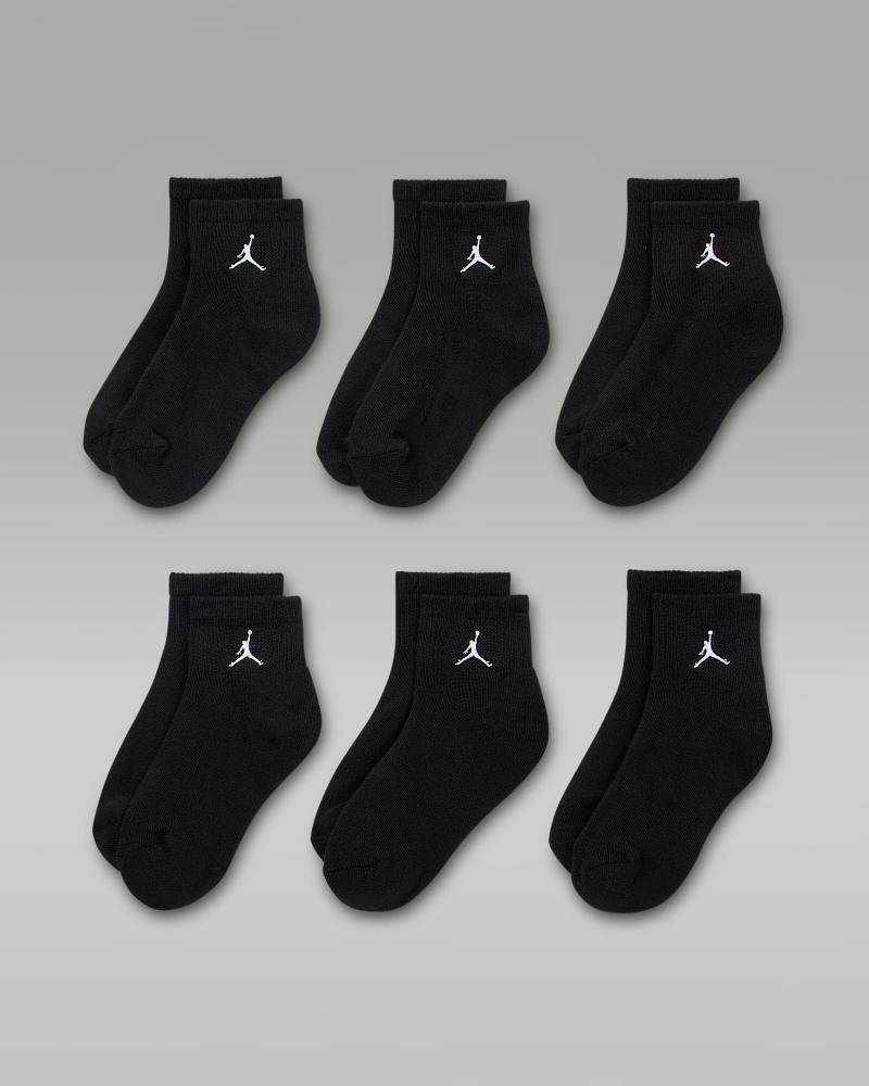 NIKE JORDAN EVERYDAY ESSENTIALS 6PK ANKLE SOCKS