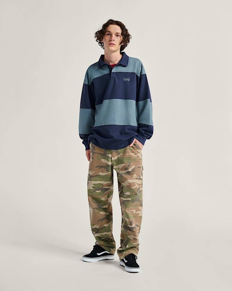 VANS BOWMAN RUGBY LONG SLEEVE TEE