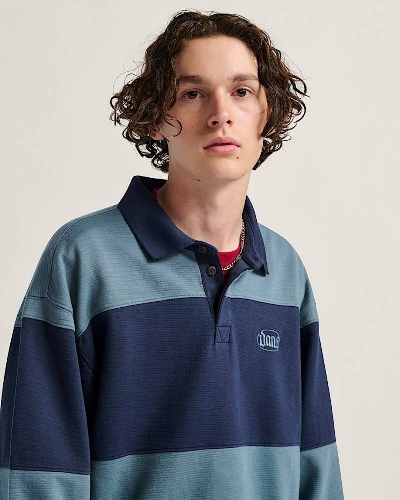 VANS BOWMAN RUGBY LONG SLEEVE TEE