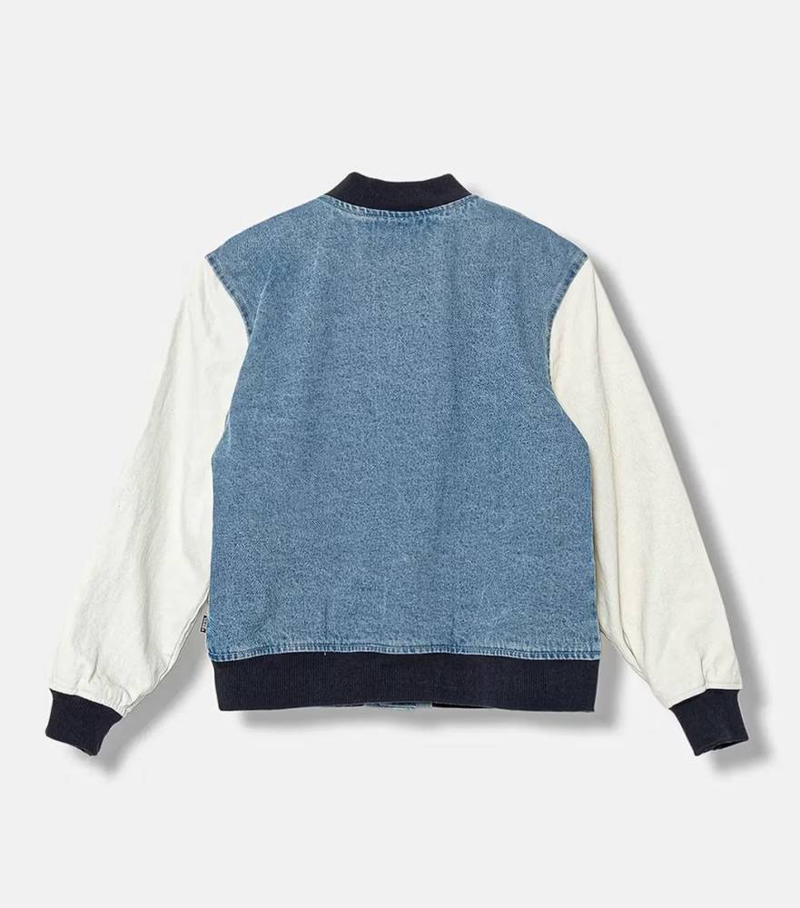 VANS DENIM BASEBALL BOYS JACKET