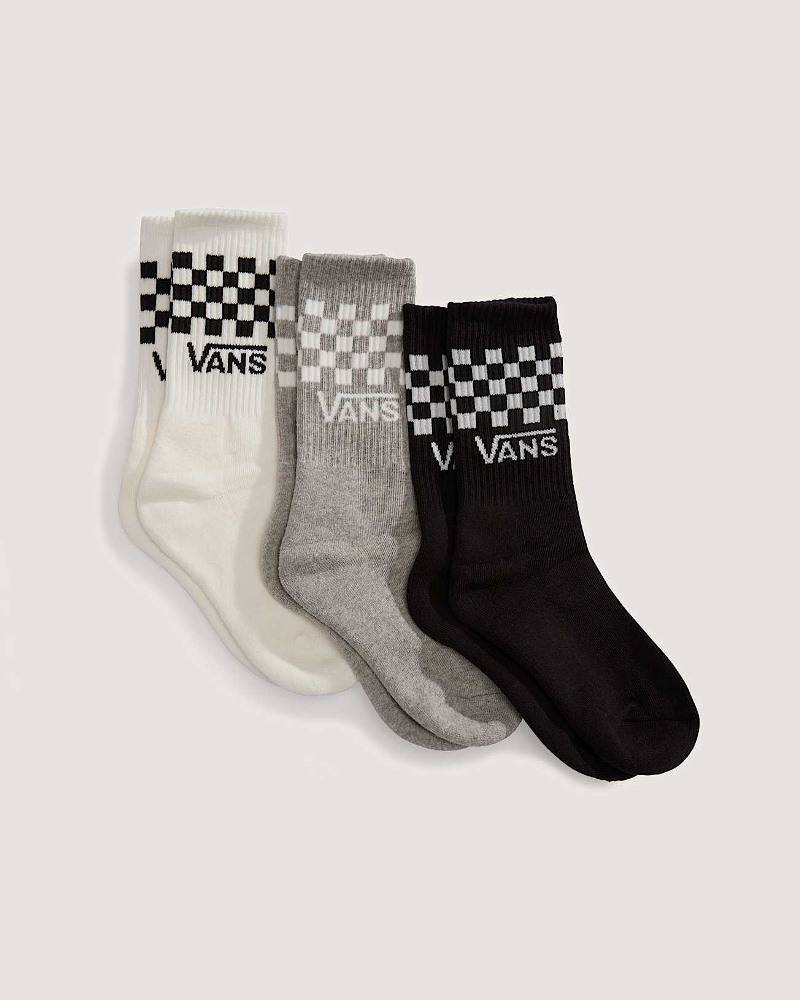VANS CLASSIC CHECK CREW KIDS SOCKS