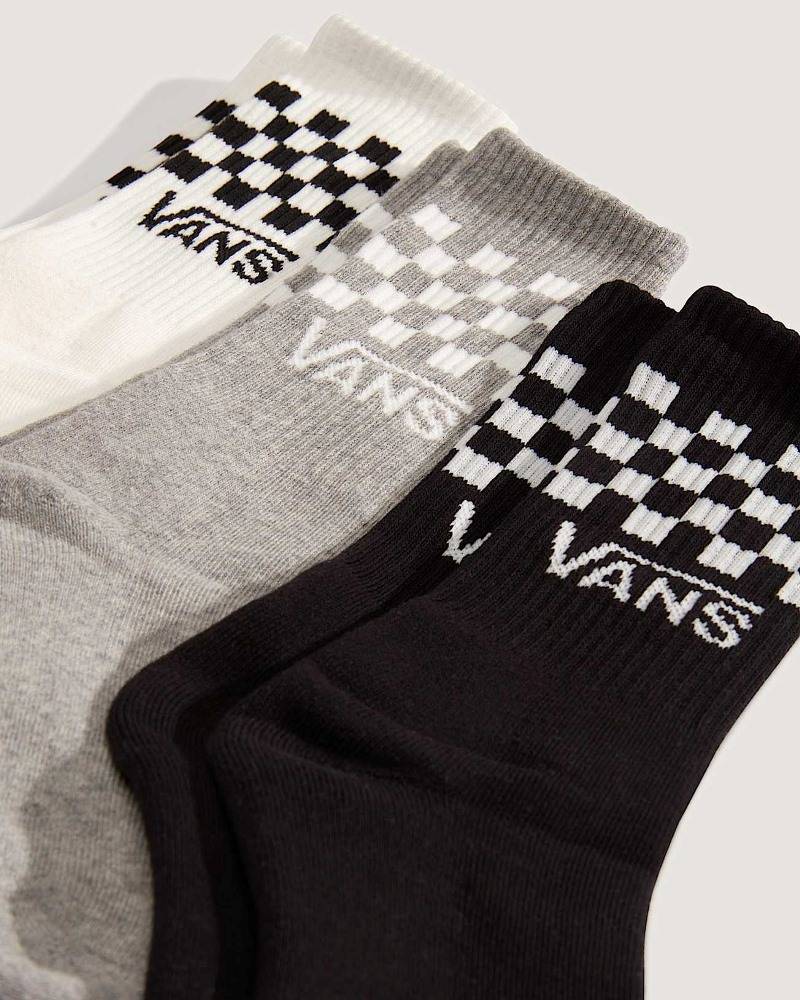 VANS CLASSIC CHECK CREW KIDS SOCKS