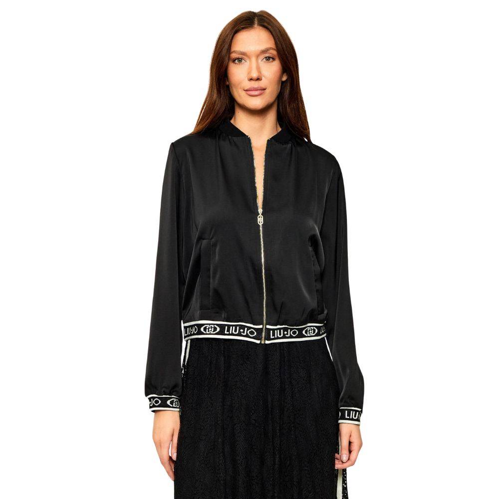 LIU JO SATIN BOMBER JACKET