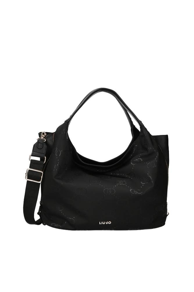 LIU JO LARGE NYLON HOBO BAG