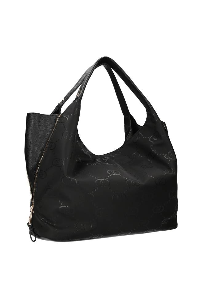 LIU JO LARGE NYLON HOBO BAG