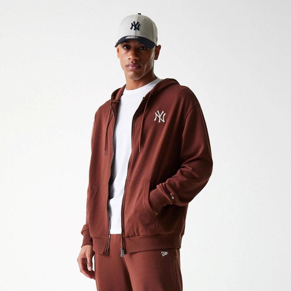NEW ERA MLB MIDI LE FZ HOODIE FT NEW YORK YANKEES