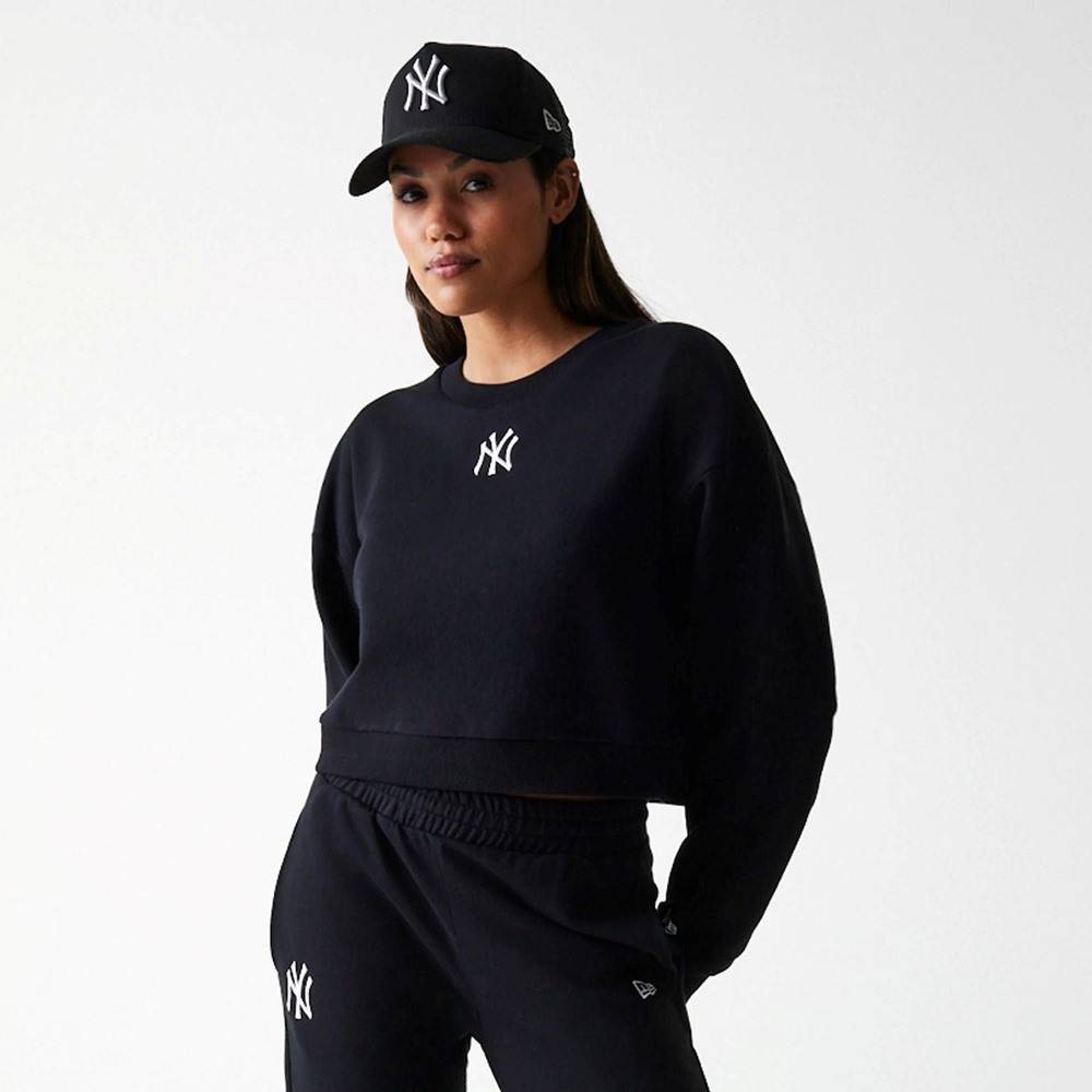 NEW ERA WMNS MLB MIDI LE CROP CREW NEW YORK YANKEES
