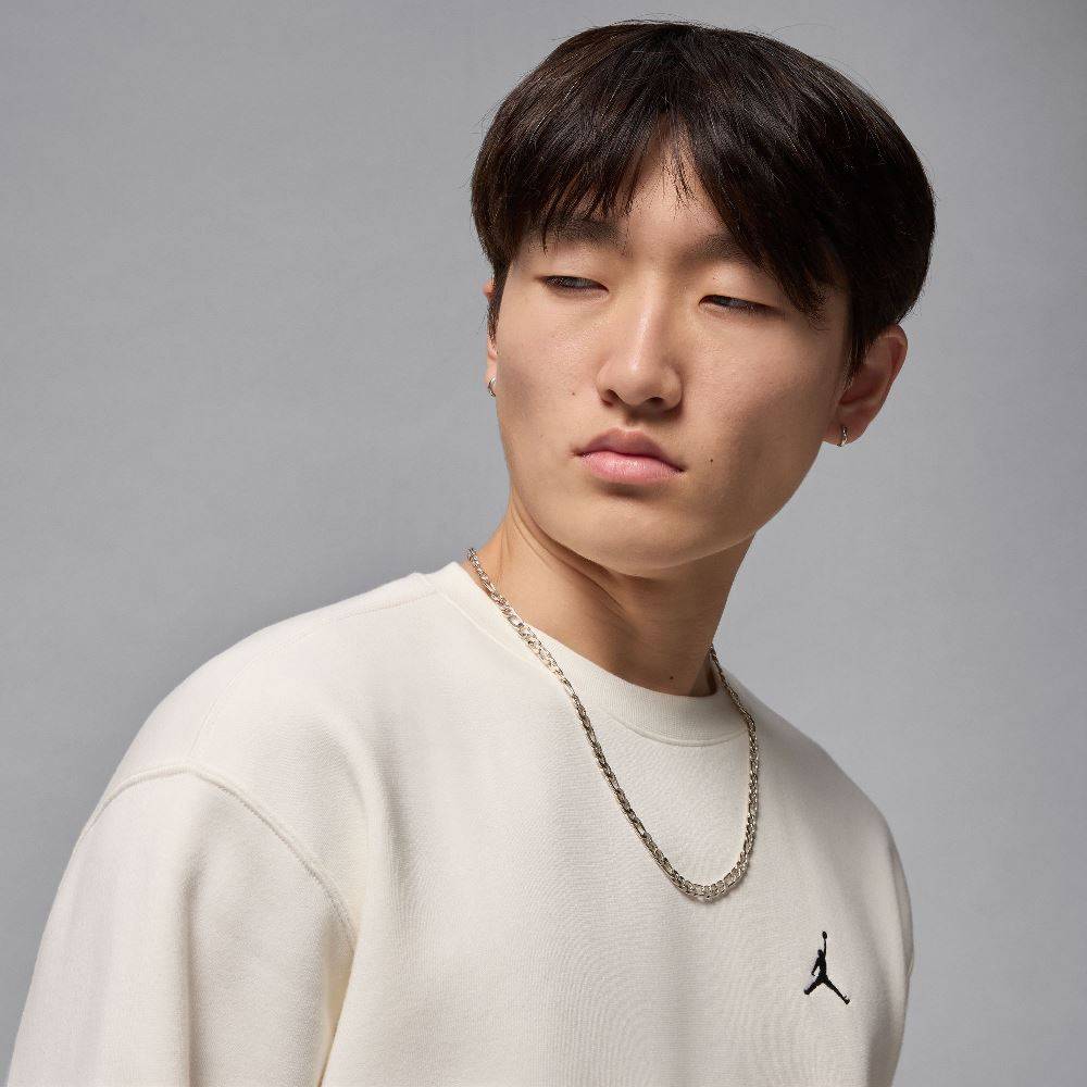 NIKE JORDAN BROOKLYN FLC CREW-NECK SWEATSHIRT