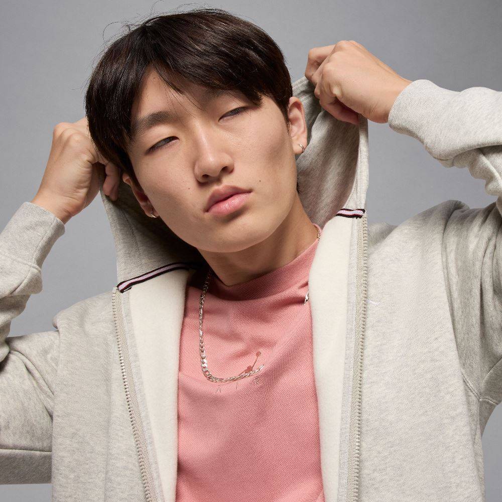 NIKE JORDAN BROOKLYN FLC FULL-ZIP HOODIE