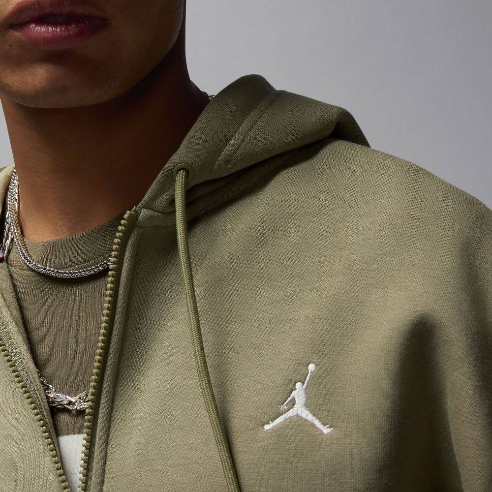 NIKE JORDAN BROOKLYN FLC FULL-ZIP HOODIE