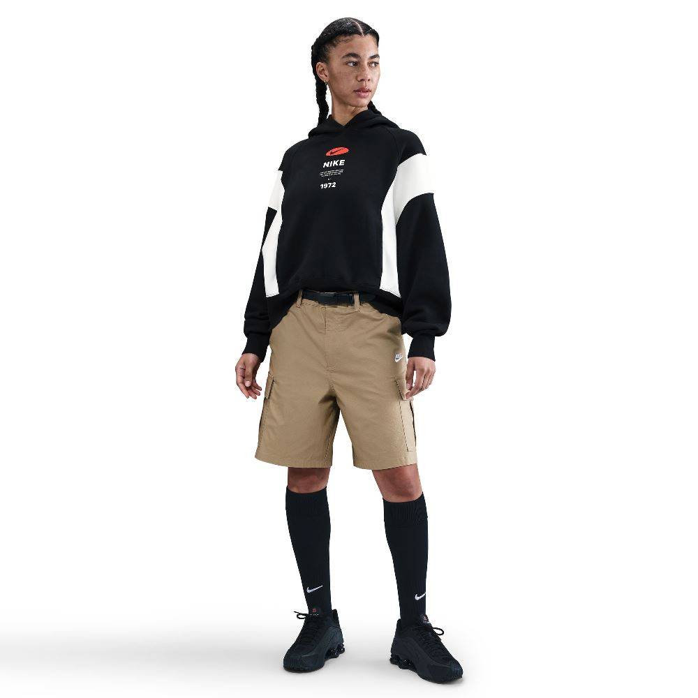 NIKE WOMENS PHOENIX REMIX OVERSIZED HOODIE