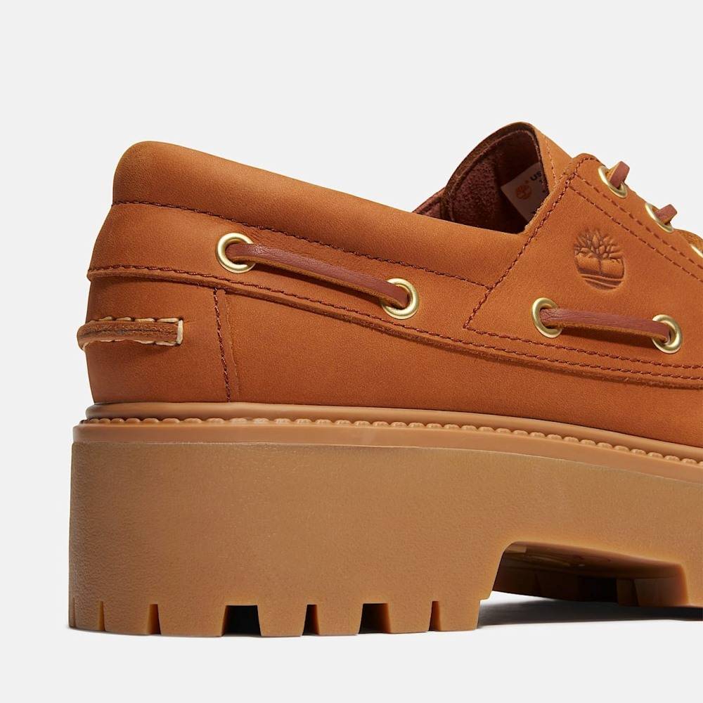 TIMBERLAND WOMEN'S STONE STREET PLATFORM BOAT SHOE