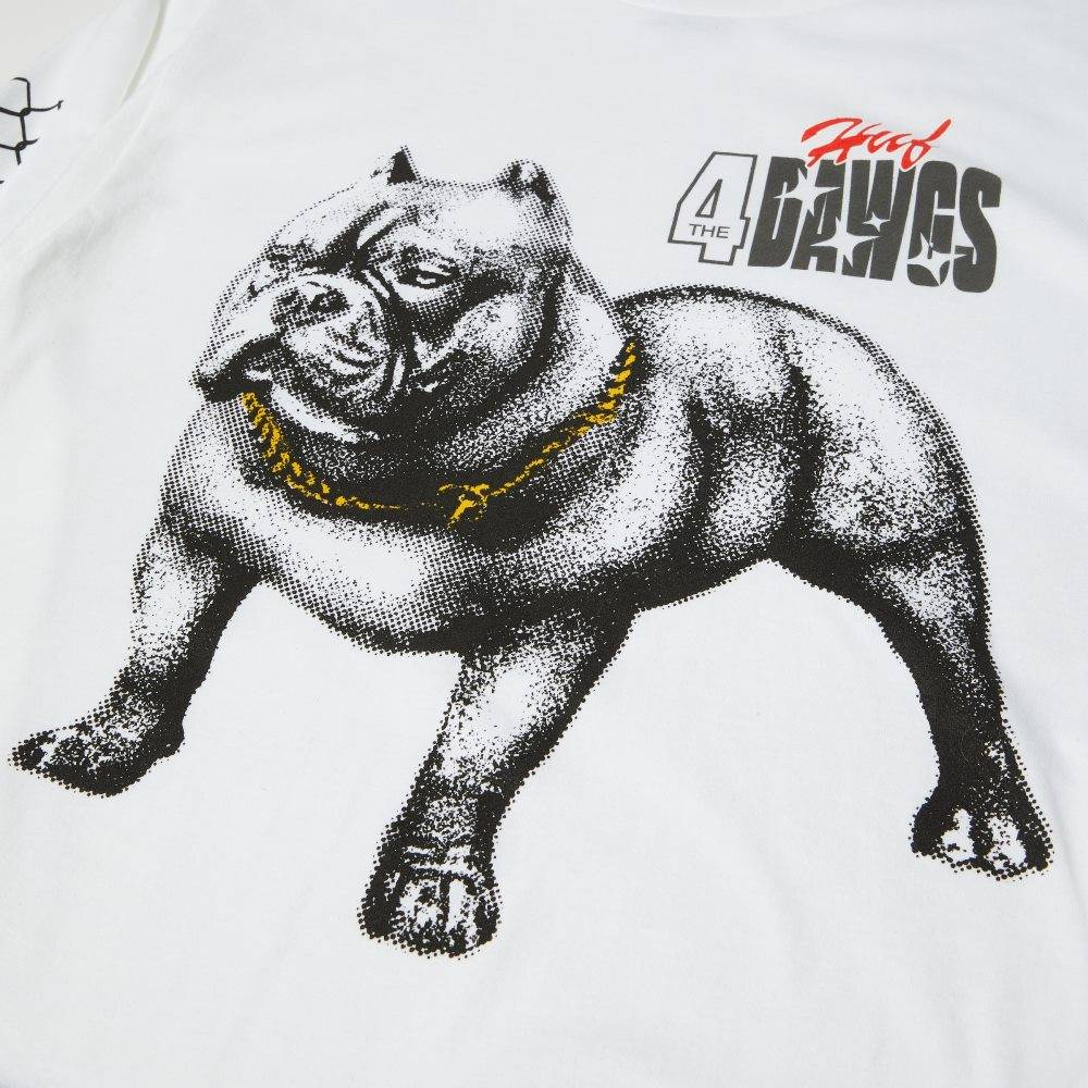 HUF 4 THE DAWGS L/S TEE