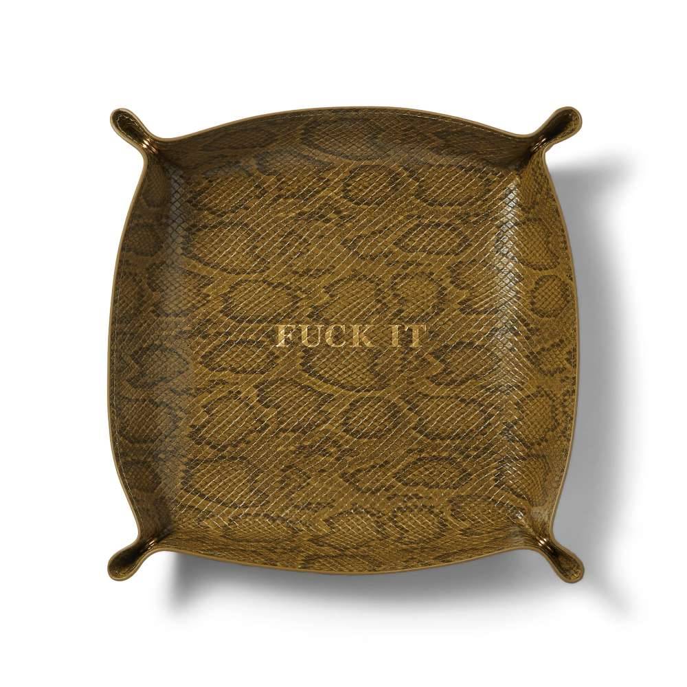 HUF FUCK IT SNAKESKIN CATCHALL