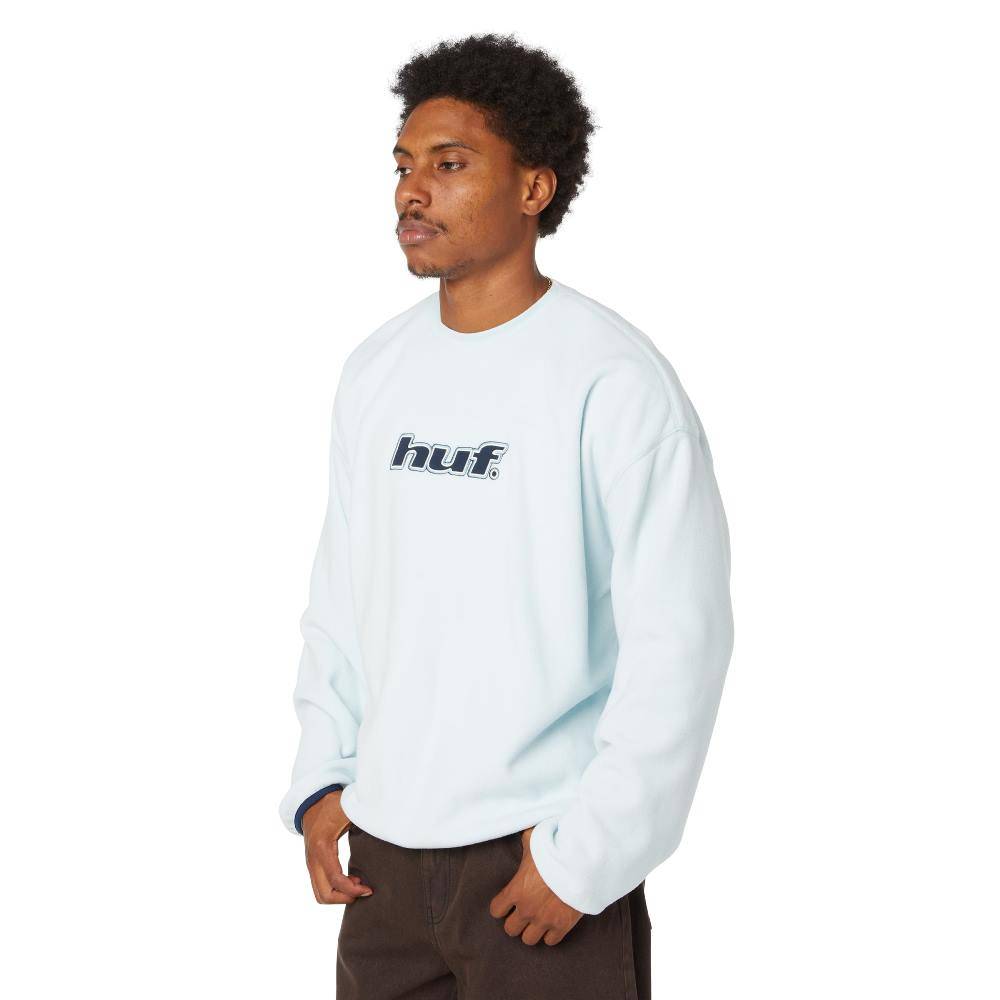 HUF H DOT POLAR FLEECE CREWNECK