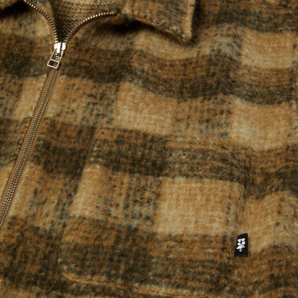 HUF MEGABLAST PLAID JACKET