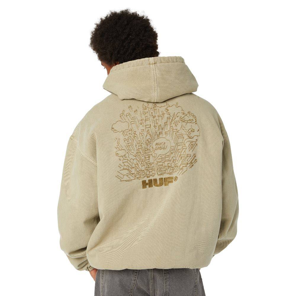 HUF WHAT A JUNGLE DENIM WORK JACKET