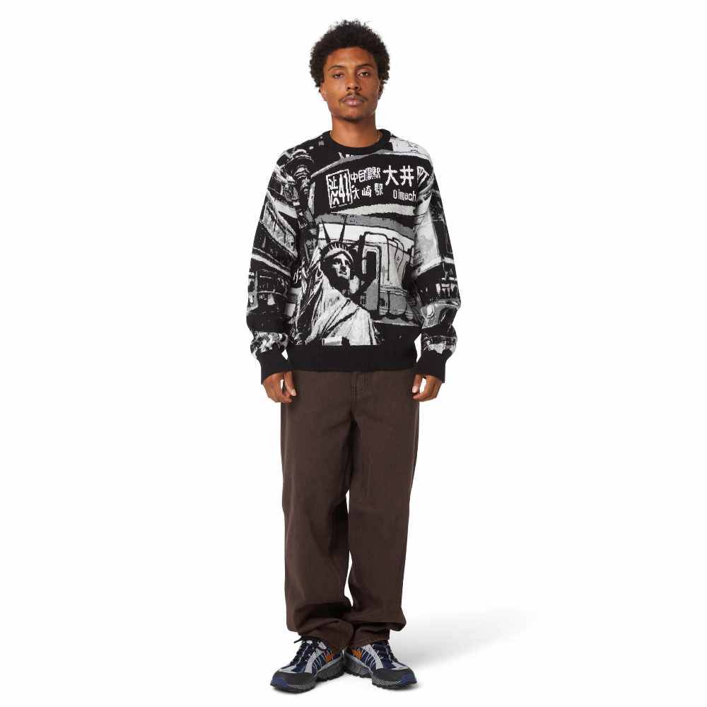 HUF WORLDWIDE COMMUTER SWEATER