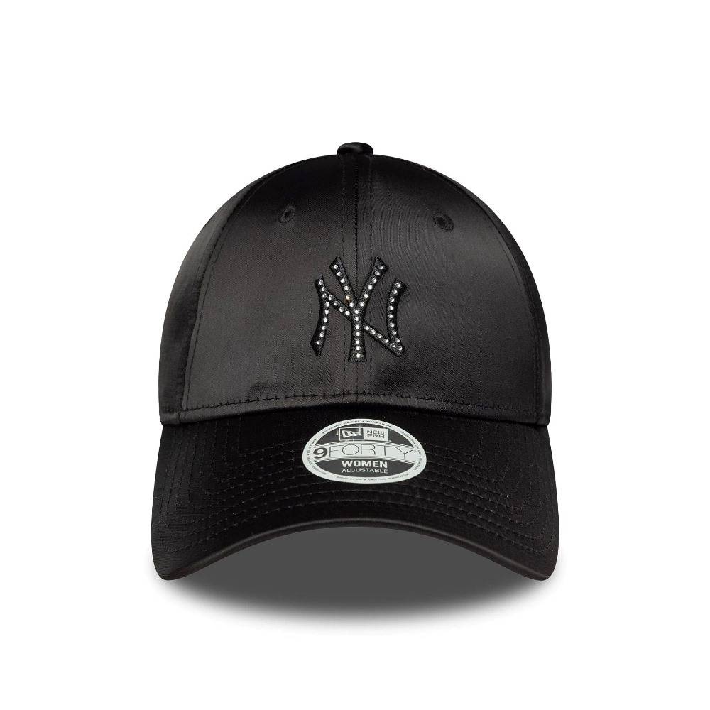 NEW ERA WMNS SATIN RHINESTONE 9FORTY NEW YORK YANKEES ADJUSTABLE