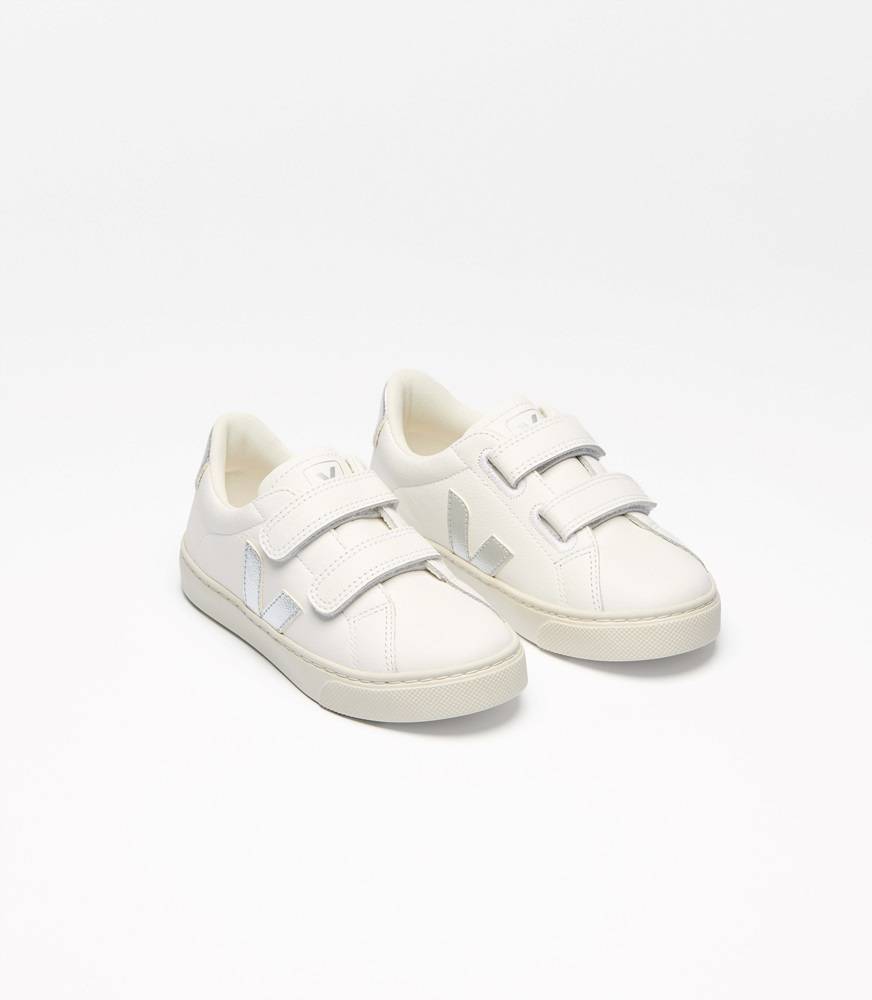 VEJA ESPLAR ORGANIC TRACED LEATHER KIDS