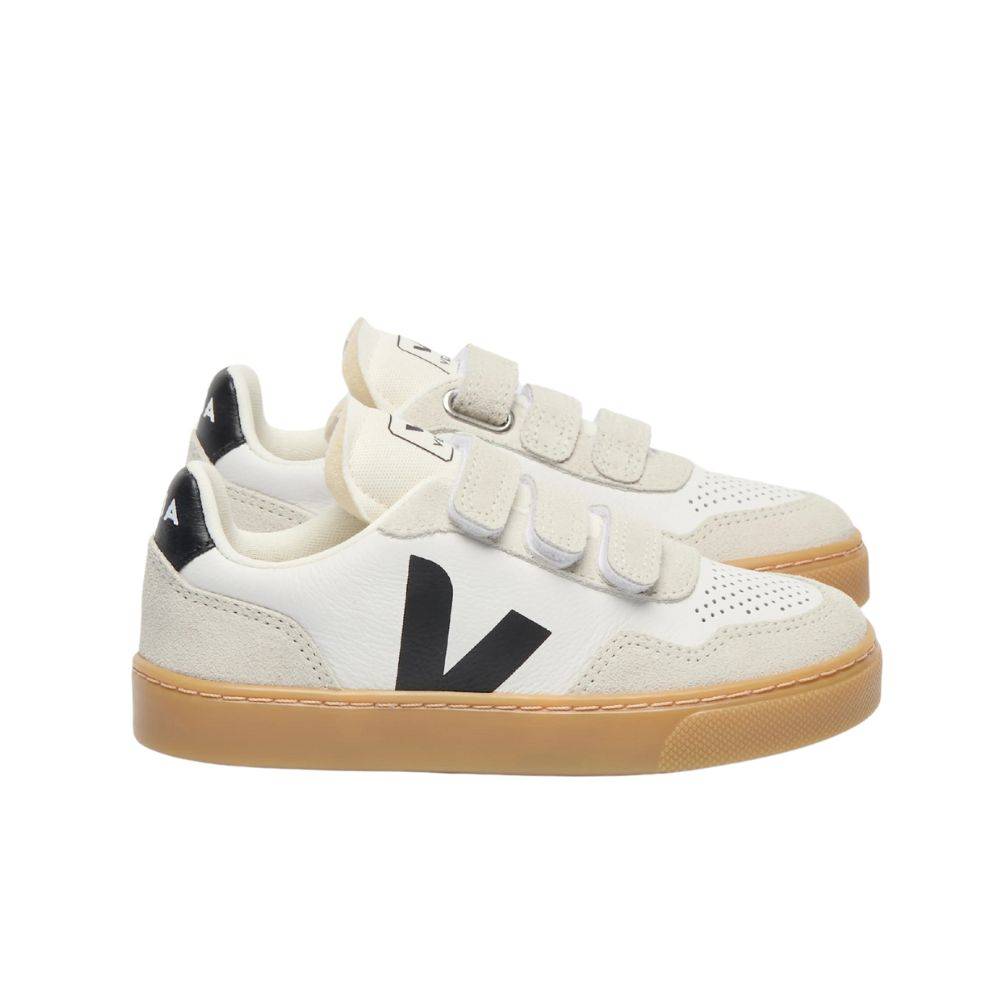 VEJA V-90 ORGANIC TRACED LEATHER INFANT