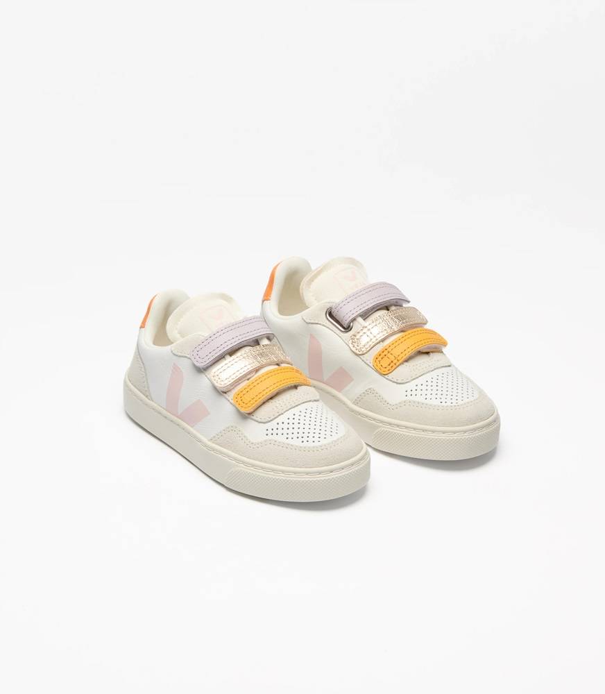 VEJA V-90 ORGANIC TRACED LEATHER INFANT