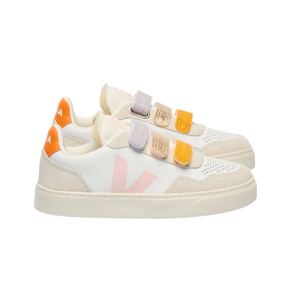 VEJA V-90 ORGANIC TRACED LEATHER INFANT