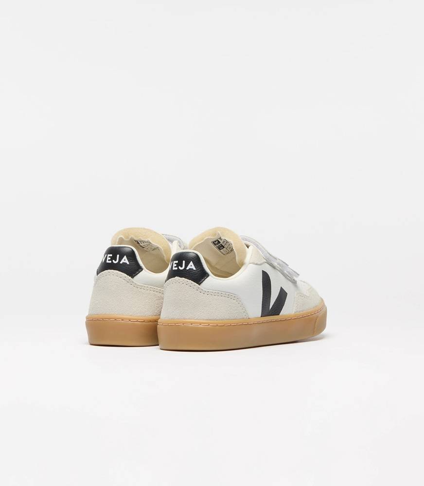 VEJA V-90 ORGANIC TRACED LEATHER KIDS