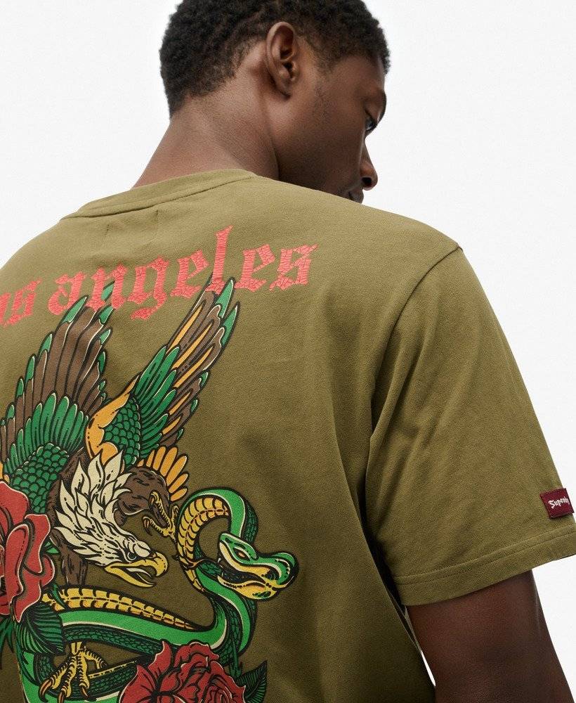 SUPERDRY NEO TRAD TATTOO LOOSE TEE