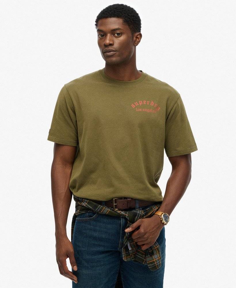 SUPERDRY NEO TRAD TATTOO LOOSE TEE