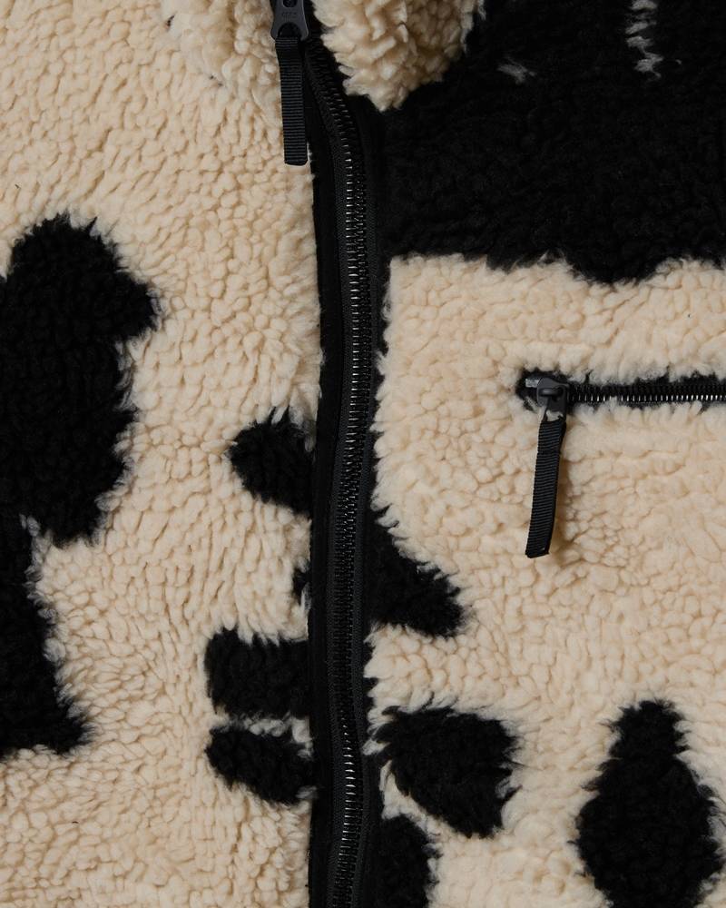 OBEY SHAGGY SHERPA JACKET